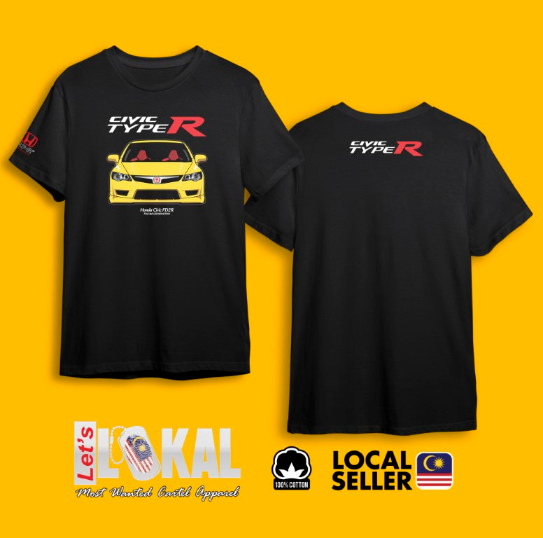T-Shirt Honda Civic FD2R 03