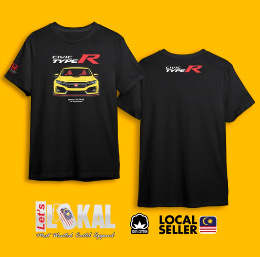T-Shirt Honda Civic FK8R 05
